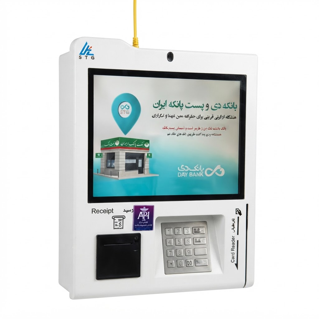 کش لس دیواری تاچ پست بانک مدل GRG | کارتخوان سواپ مگنتی دوطرفه
